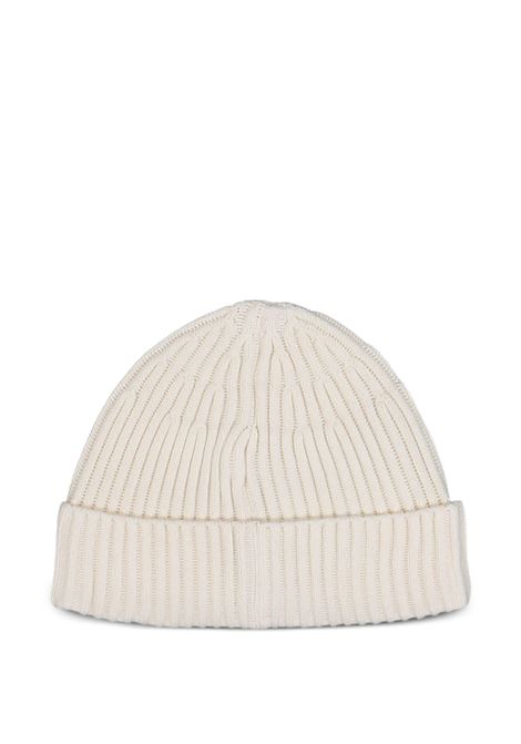 full rib beanie man ivory STONE ISLAND | K2S15 N100002 S00C3V0093